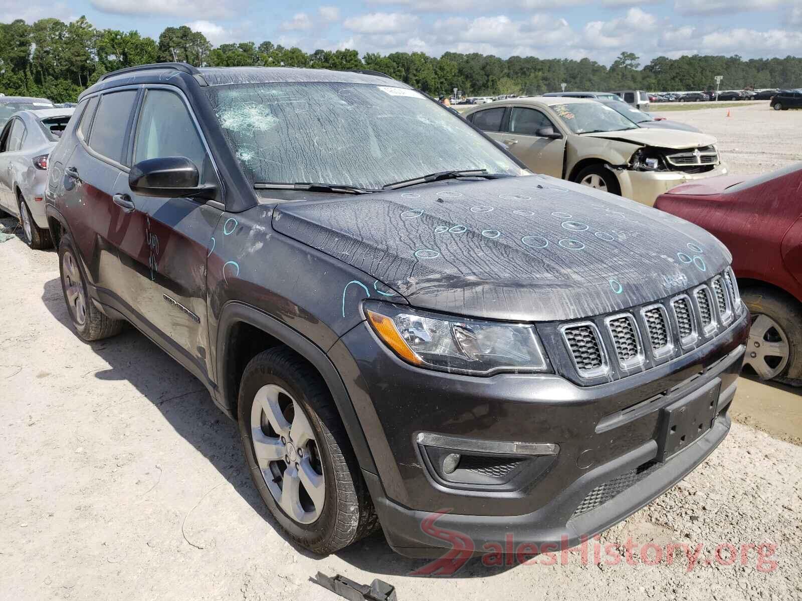 3C4NJCBB1KT651940 2019 JEEP COMPASS