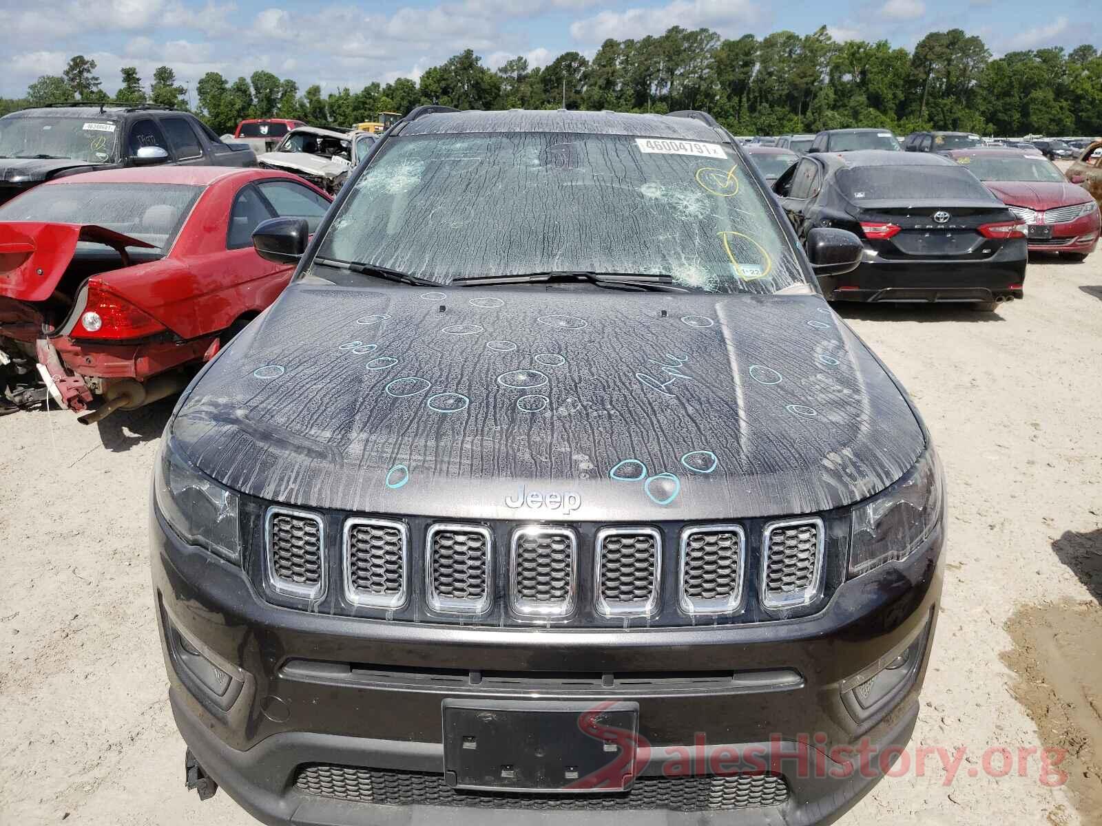 3C4NJCBB1KT651940 2019 JEEP COMPASS