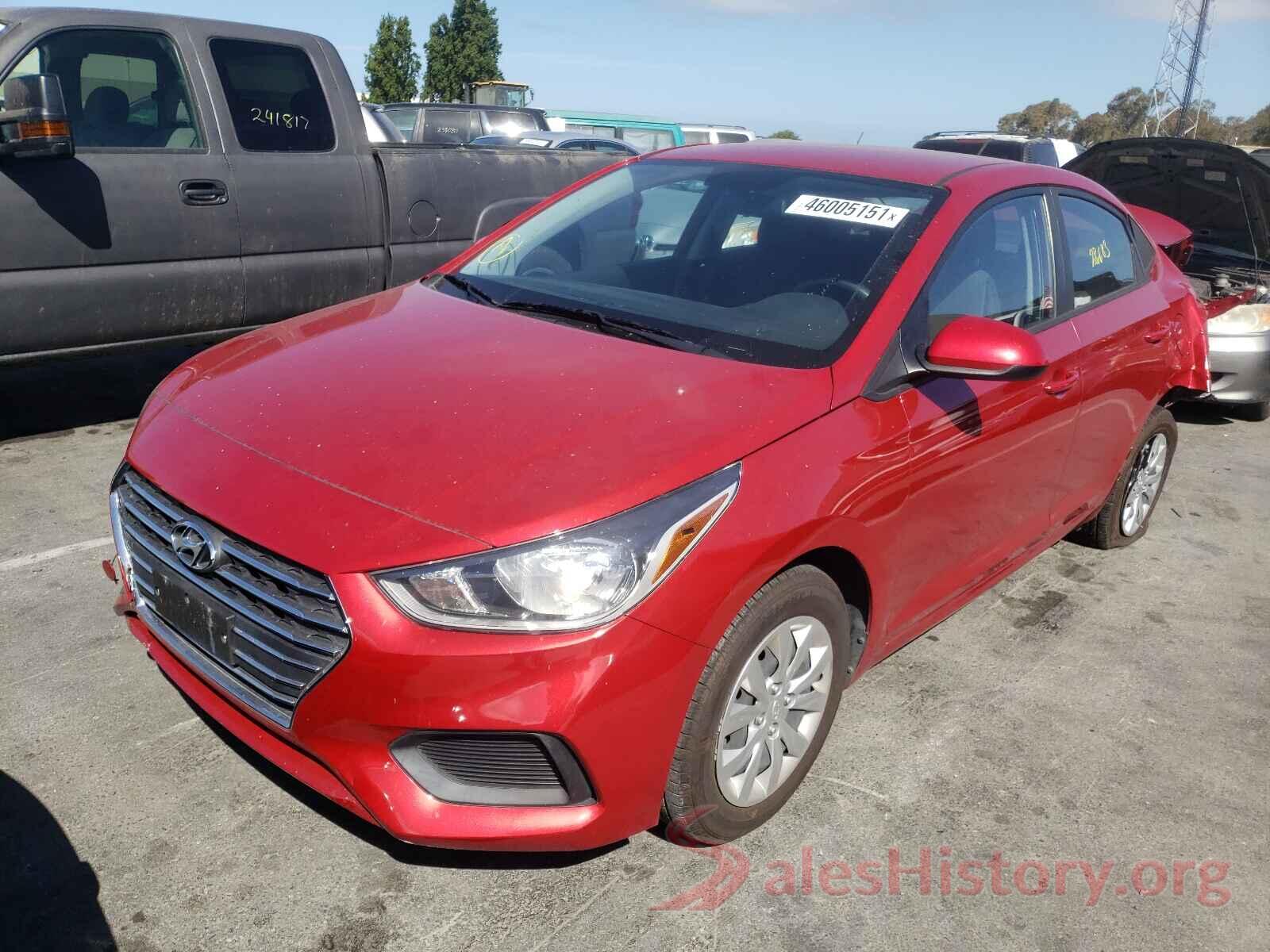 3KPC24A37KE041002 2019 HYUNDAI ACCENT