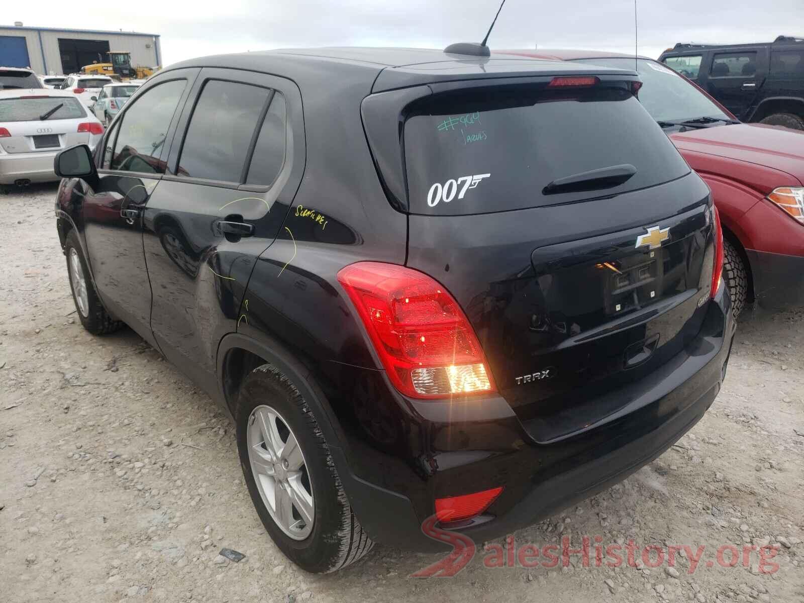 3GNCJKSB2LL133040 2020 CHEVROLET TRAX