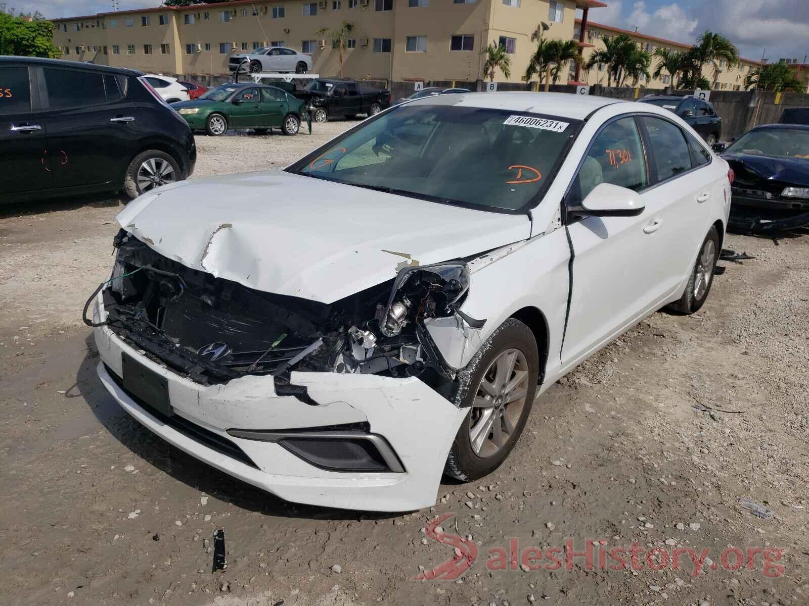 5NPE24AF0HH549044 2017 HYUNDAI SONATA