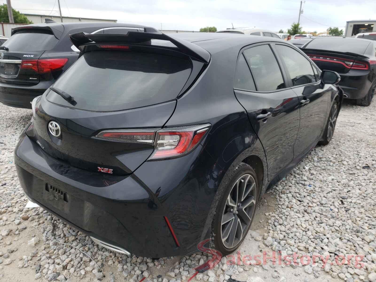 JTNK4RBEXK3052419 2019 TOYOTA COROLLA