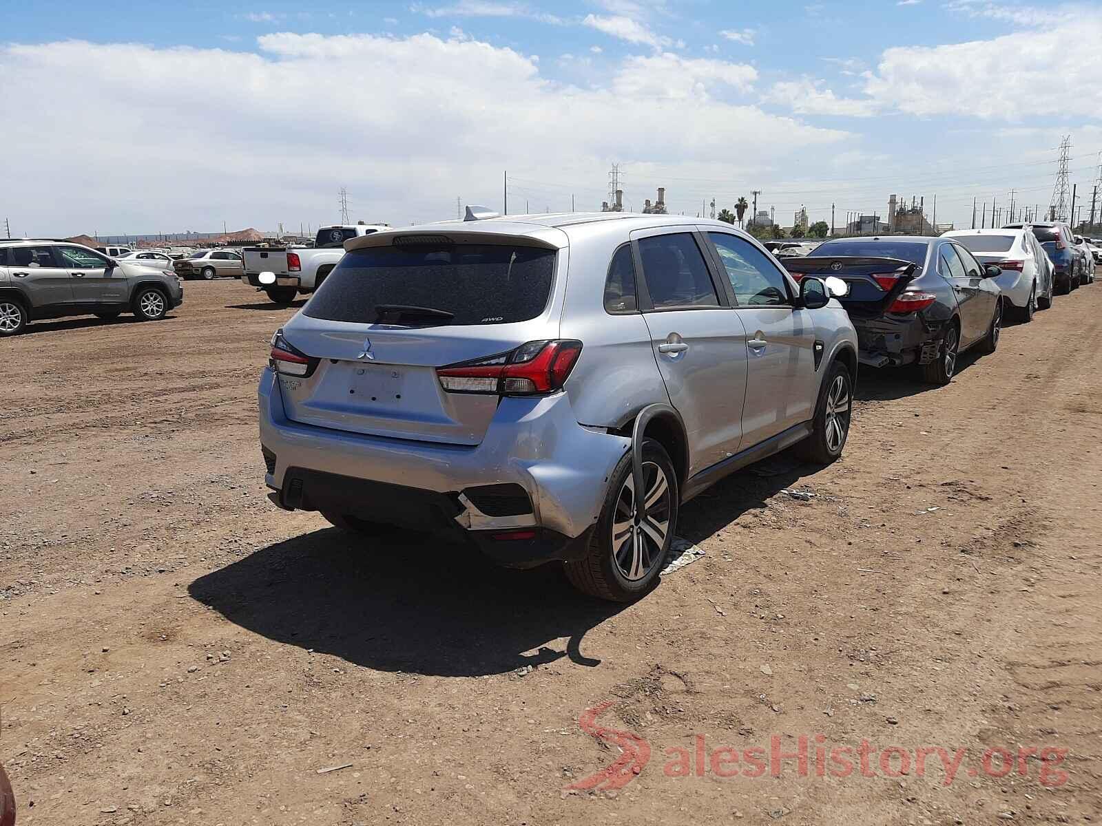 JA4AR3AU1LU024795 2020 MITSUBISHI OUTLANDER