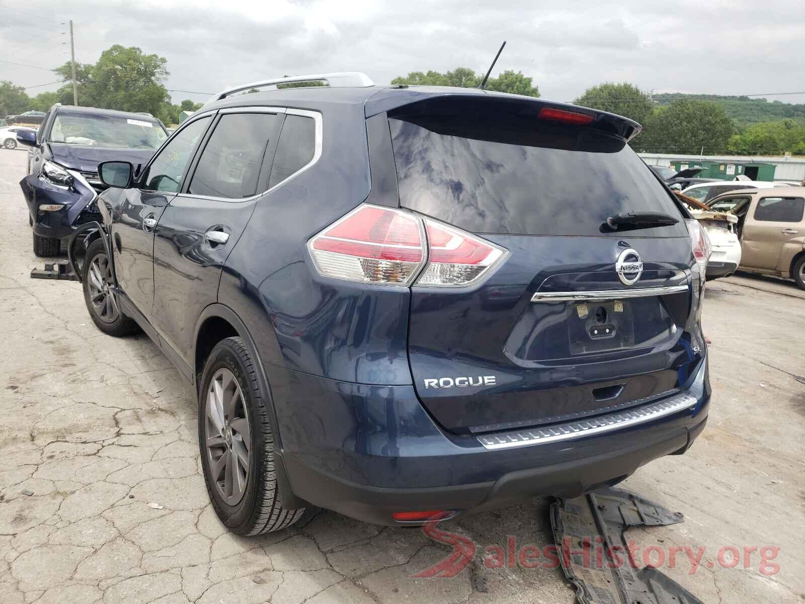 5N1AT2MT9GC876050 2016 NISSAN ROGUE