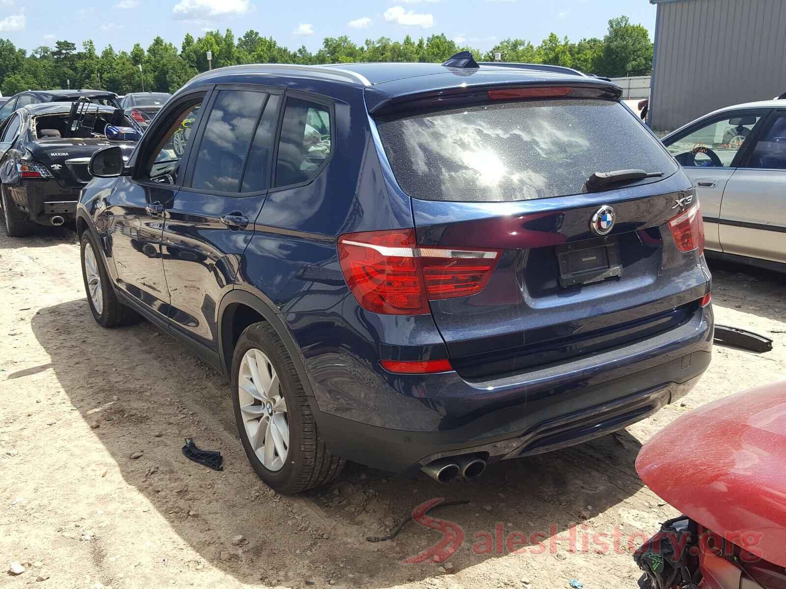 5UXWZ7C37H0X39262 2017 BMW X3