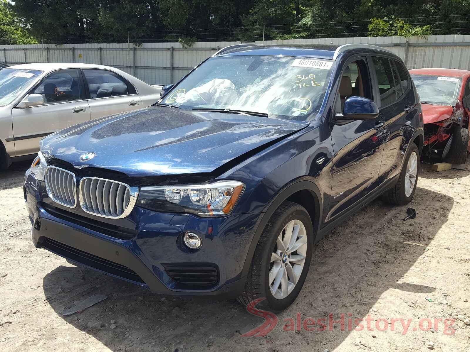 5UXWZ7C37H0X39262 2017 BMW X3