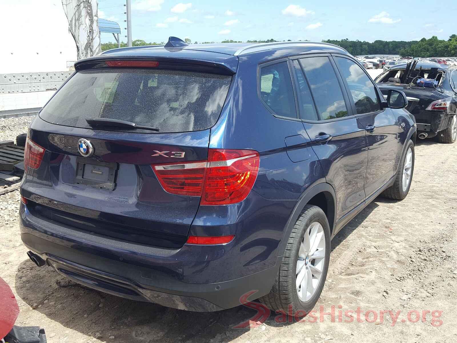 5UXWZ7C37H0X39262 2017 BMW X3