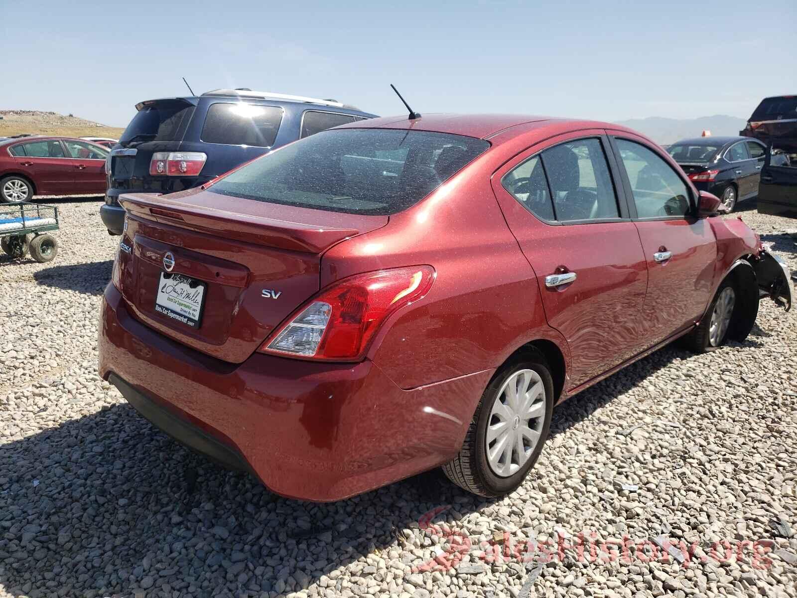 3N1CN7AP5KL843400 2019 NISSAN VERSA