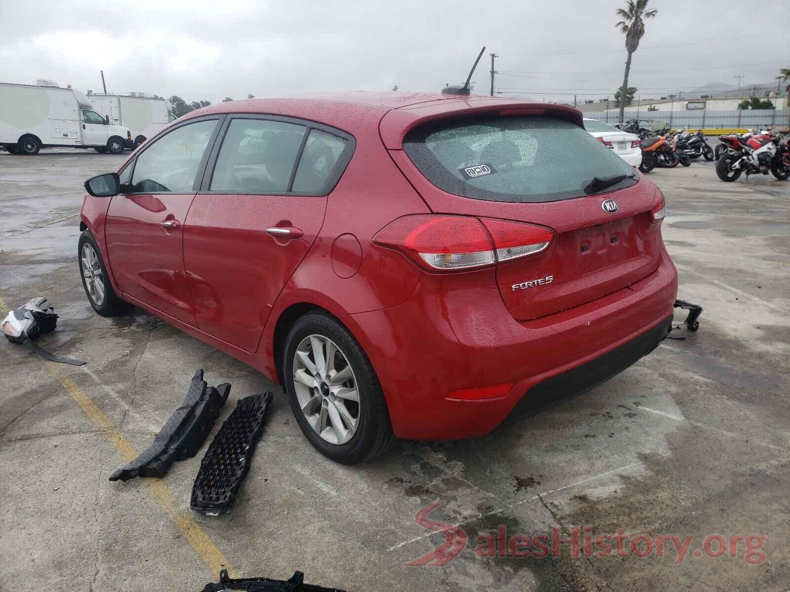 KNAFK5A81H5681108 2017 KIA FORTE