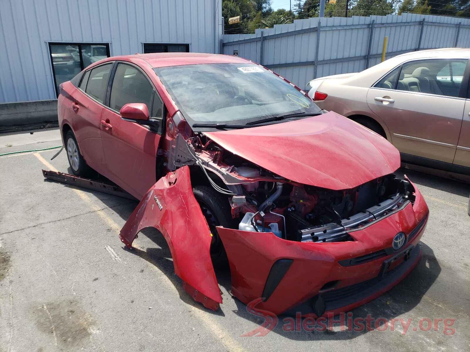 JTDKARFU8L3106851 2020 TOYOTA PRIUS