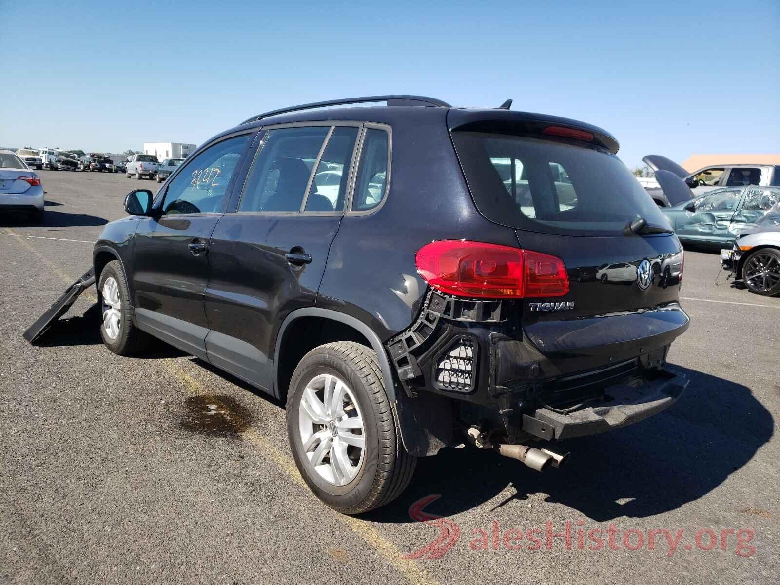 WVGBV7AX2HK023371 2017 VOLKSWAGEN TIGUAN