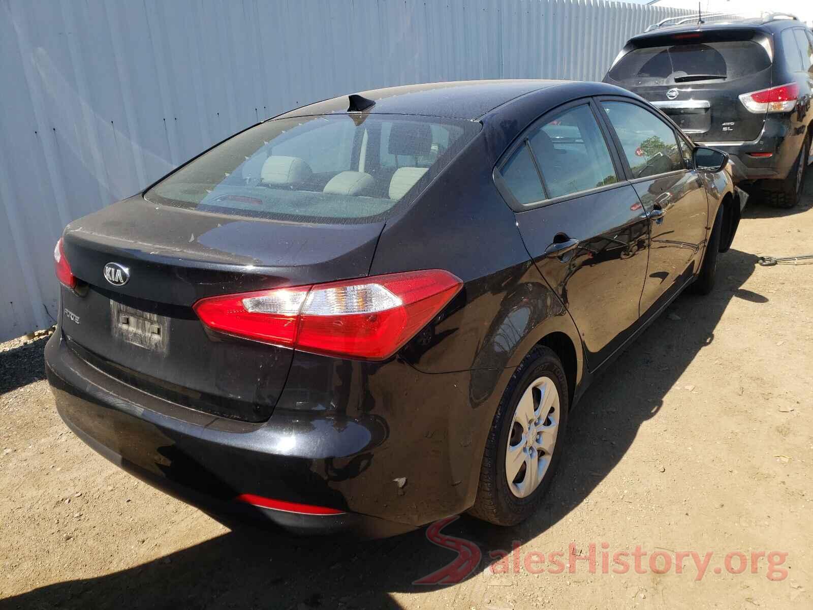 KNAFK4A69G5575397 2016 KIA FORTE