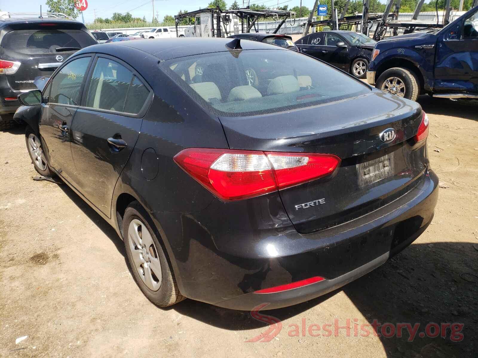 KNAFK4A69G5575397 2016 KIA FORTE