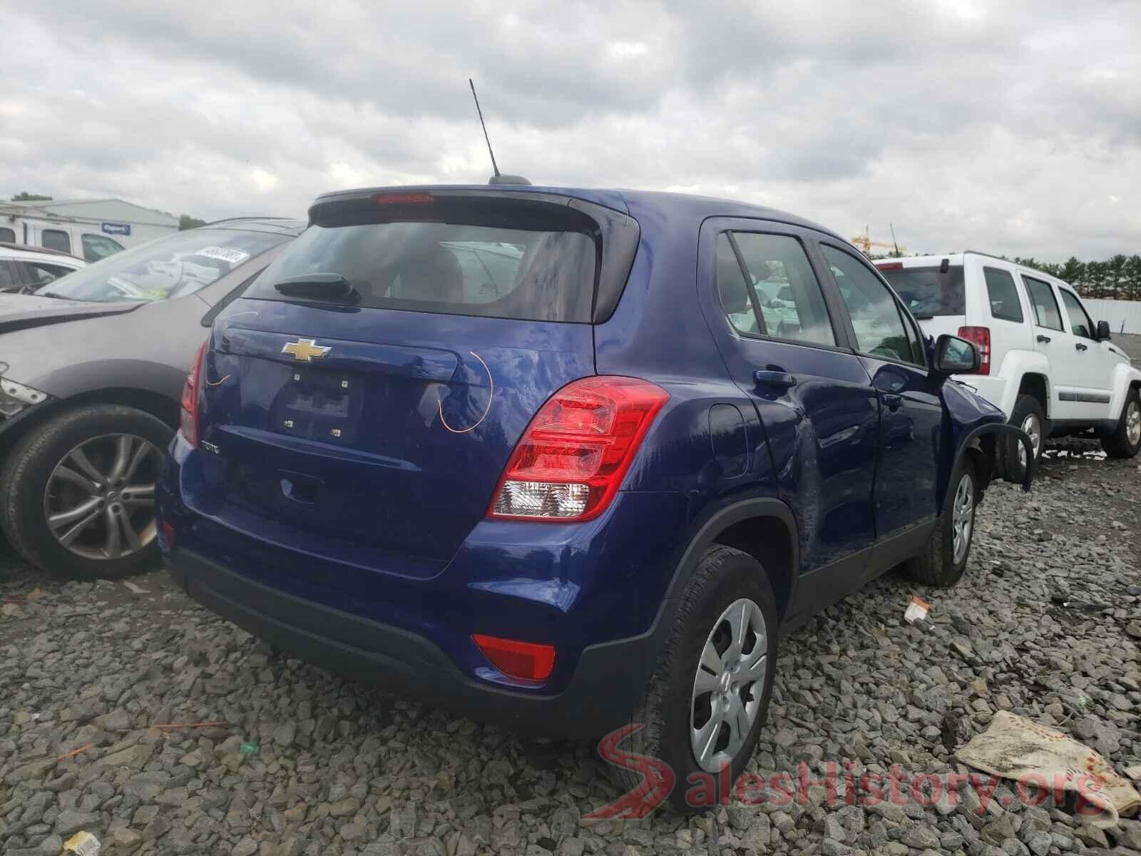 3GNCJKSB3HL173909 2017 CHEVROLET TRAX