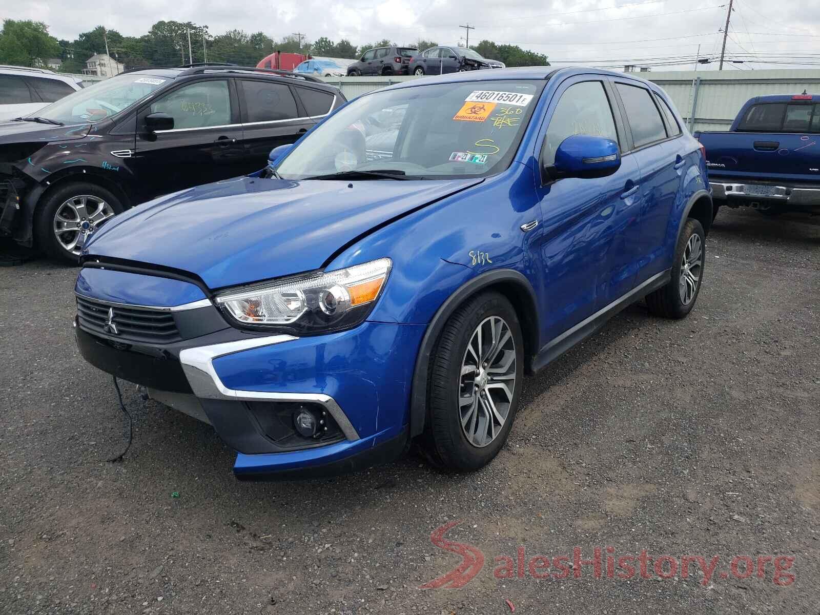 JA4AP3AU4HZ036617 2017 MITSUBISHI OUTLANDER