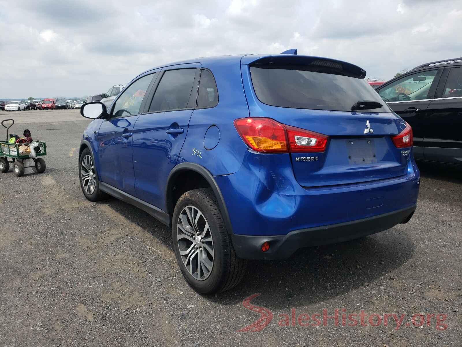 JA4AP3AU4HZ036617 2017 MITSUBISHI OUTLANDER