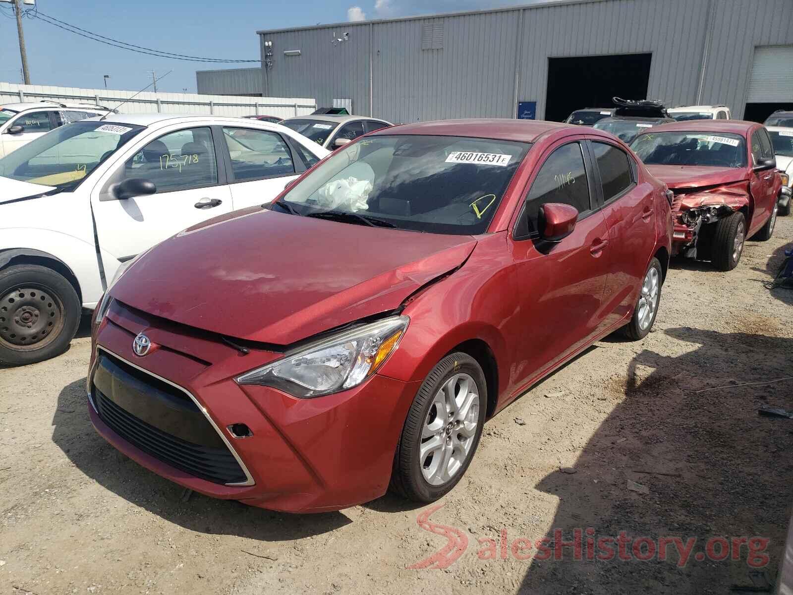 3MYDLBYVXHY191515 2017 TOYOTA YARIS