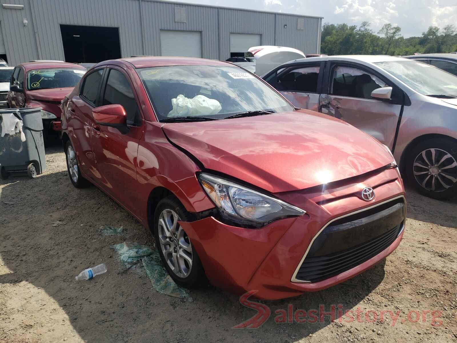 3MYDLBYVXHY191515 2017 TOYOTA YARIS