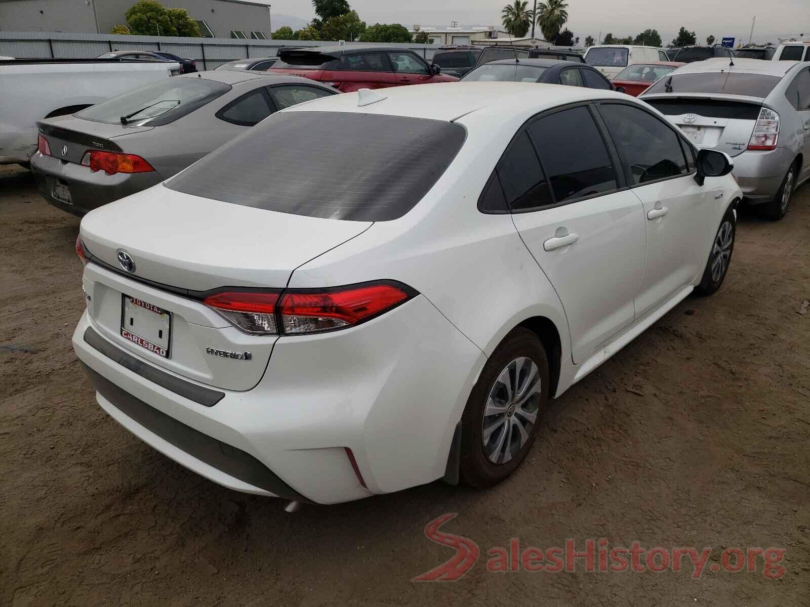 JTDEAMDE3MJ018931 2021 TOYOTA COROLLA