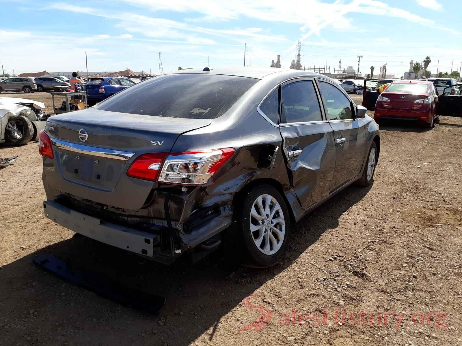 3N1AB7AP5KY361660 2019 NISSAN SENTRA