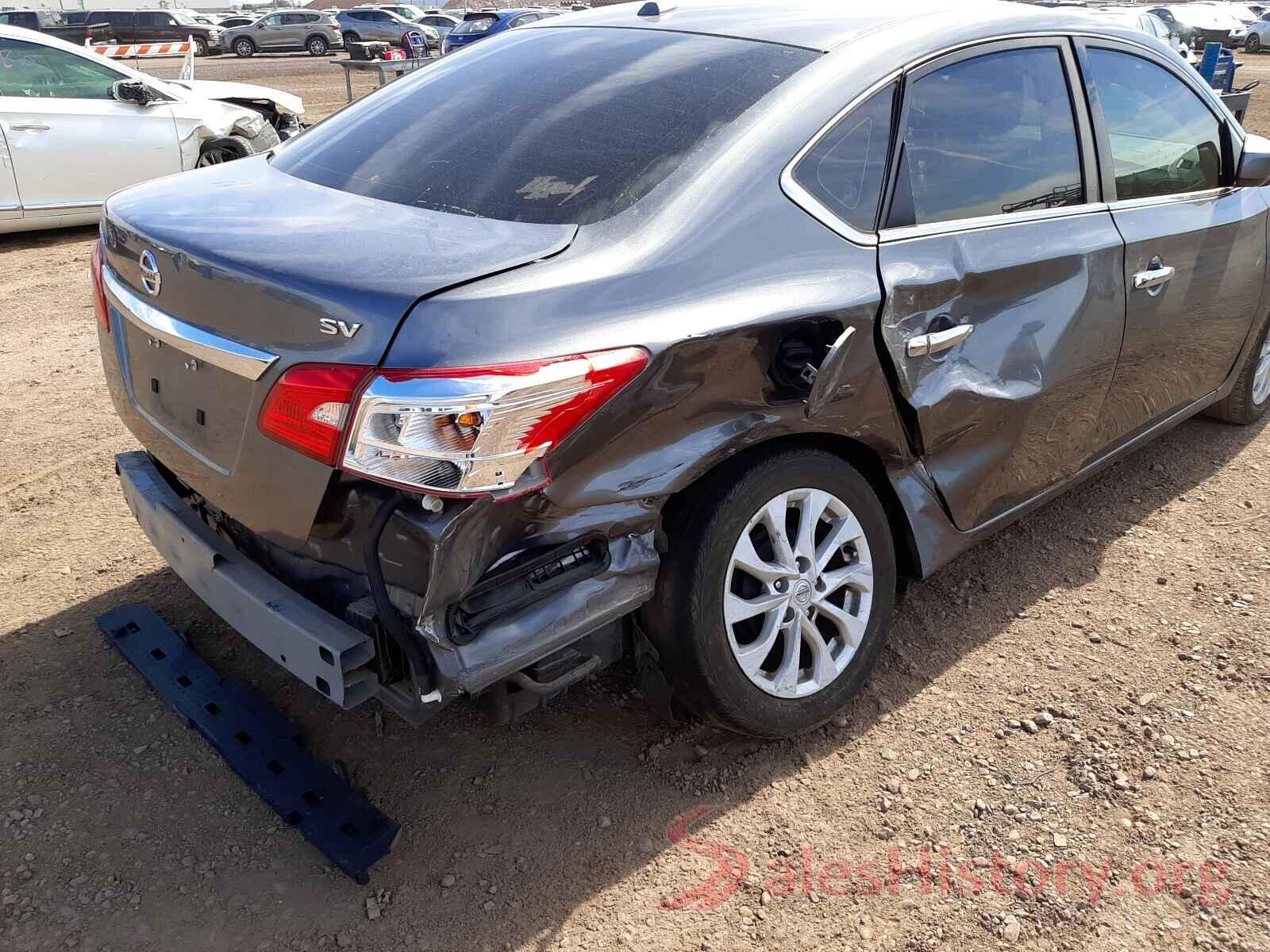 3N1AB7AP5KY361660 2019 NISSAN SENTRA