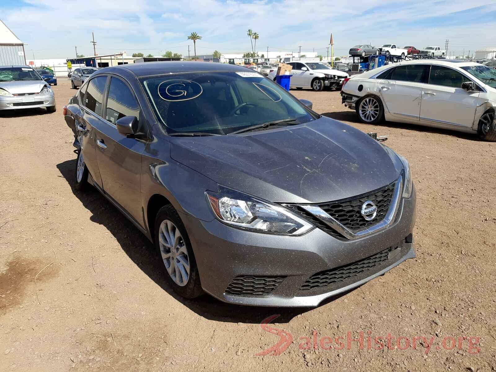 3N1AB7AP5KY361660 2019 NISSAN SENTRA