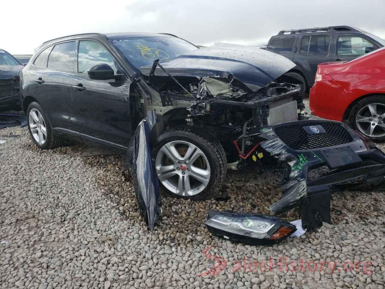 SADCL2GX7KA397078 2019 JAGUAR F-PACE