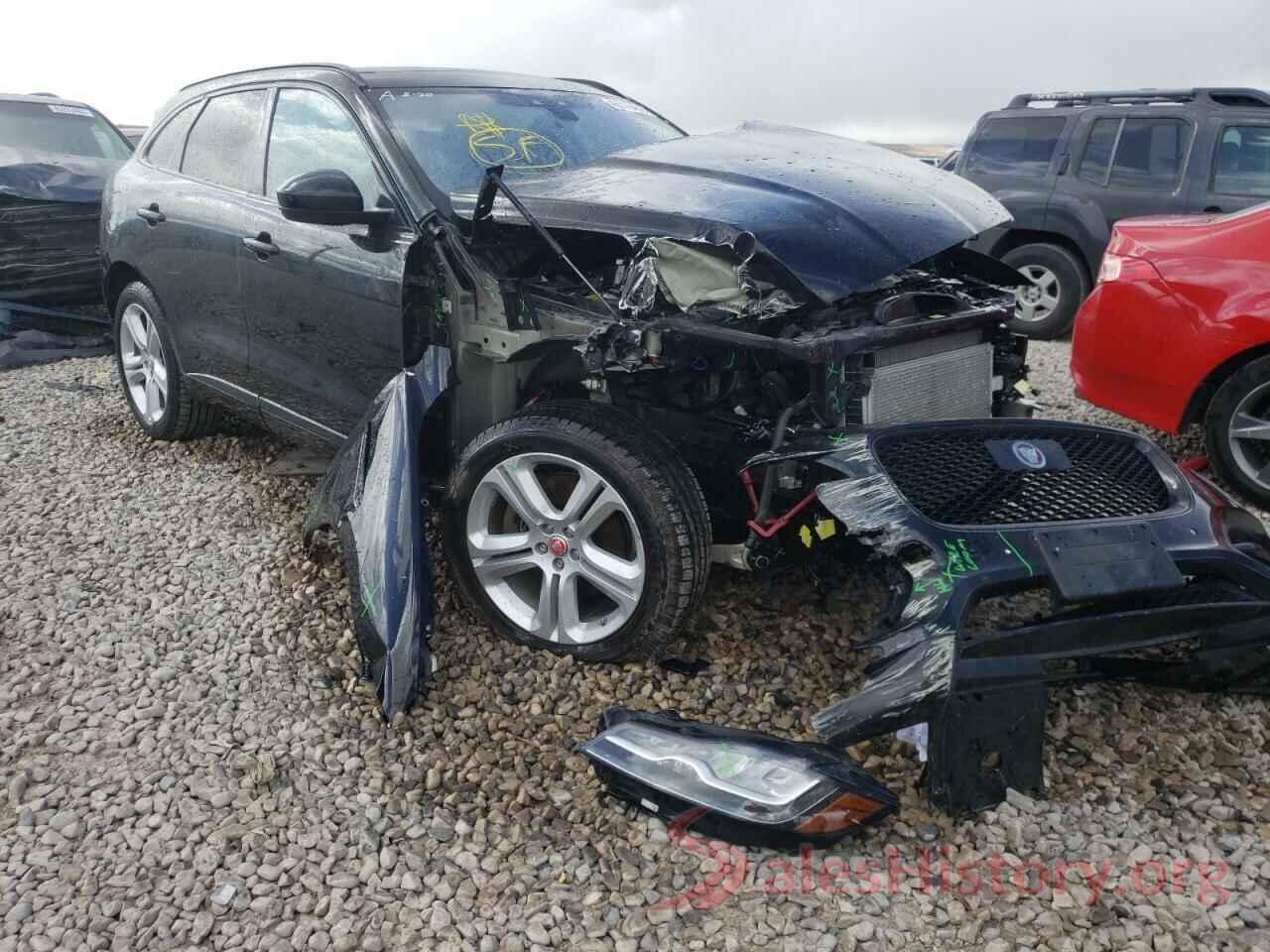 SADCL2GX7KA397078 2019 JAGUAR F-PACE