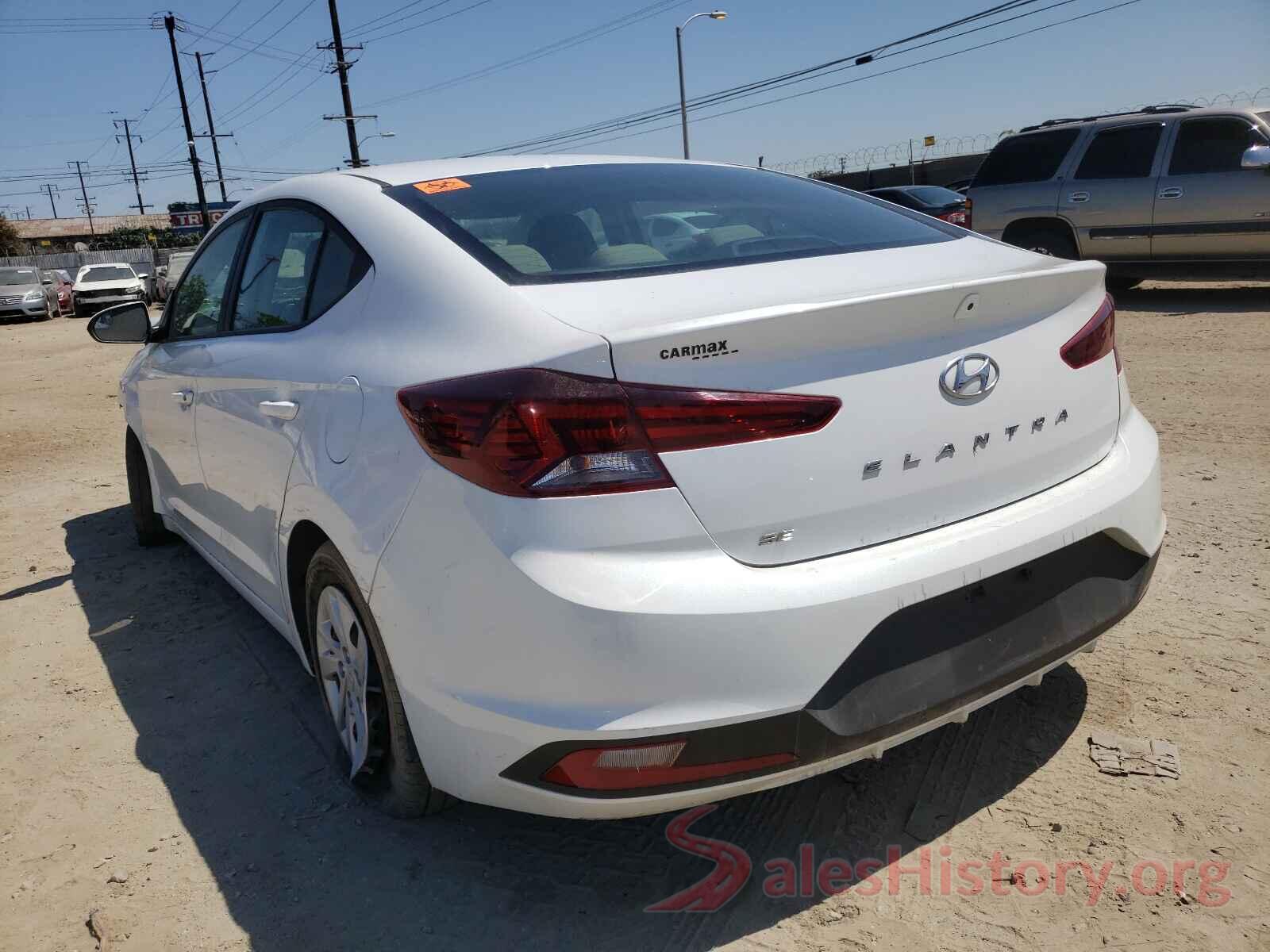 5NPD74LF3KH493098 2019 HYUNDAI ELANTRA