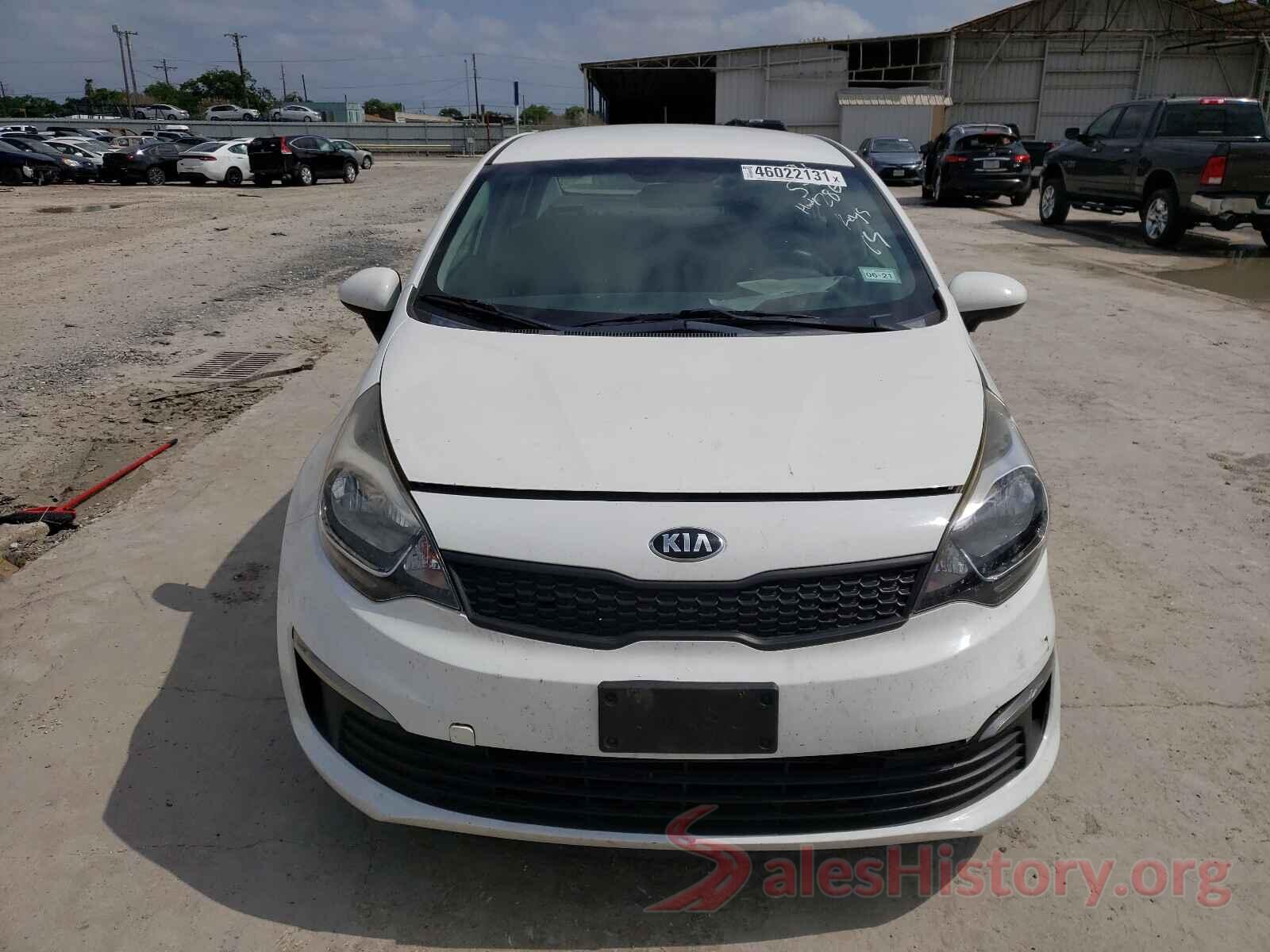 KNADM4A33G6663878 2016 KIA RIO