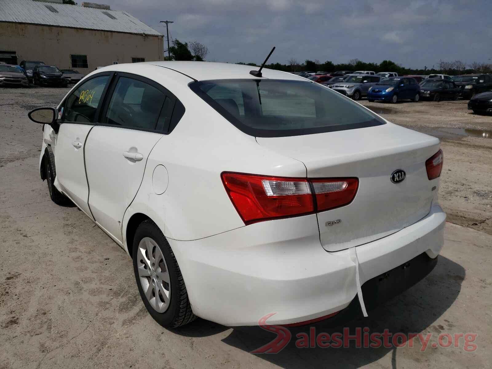 KNADM4A33G6663878 2016 KIA RIO