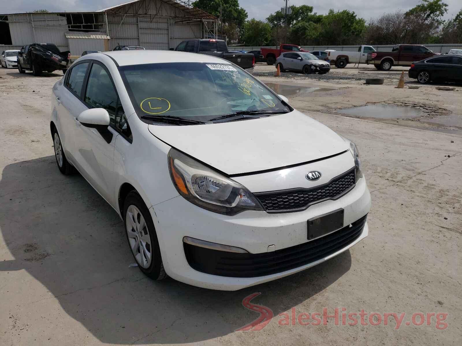 KNADM4A33G6663878 2016 KIA RIO