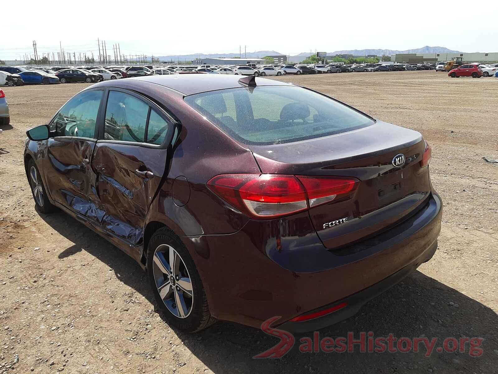 3KPFL4A70JE170128 2018 KIA FORTE