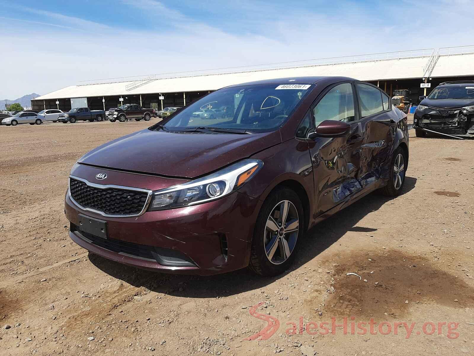 3KPFL4A70JE170128 2018 KIA FORTE