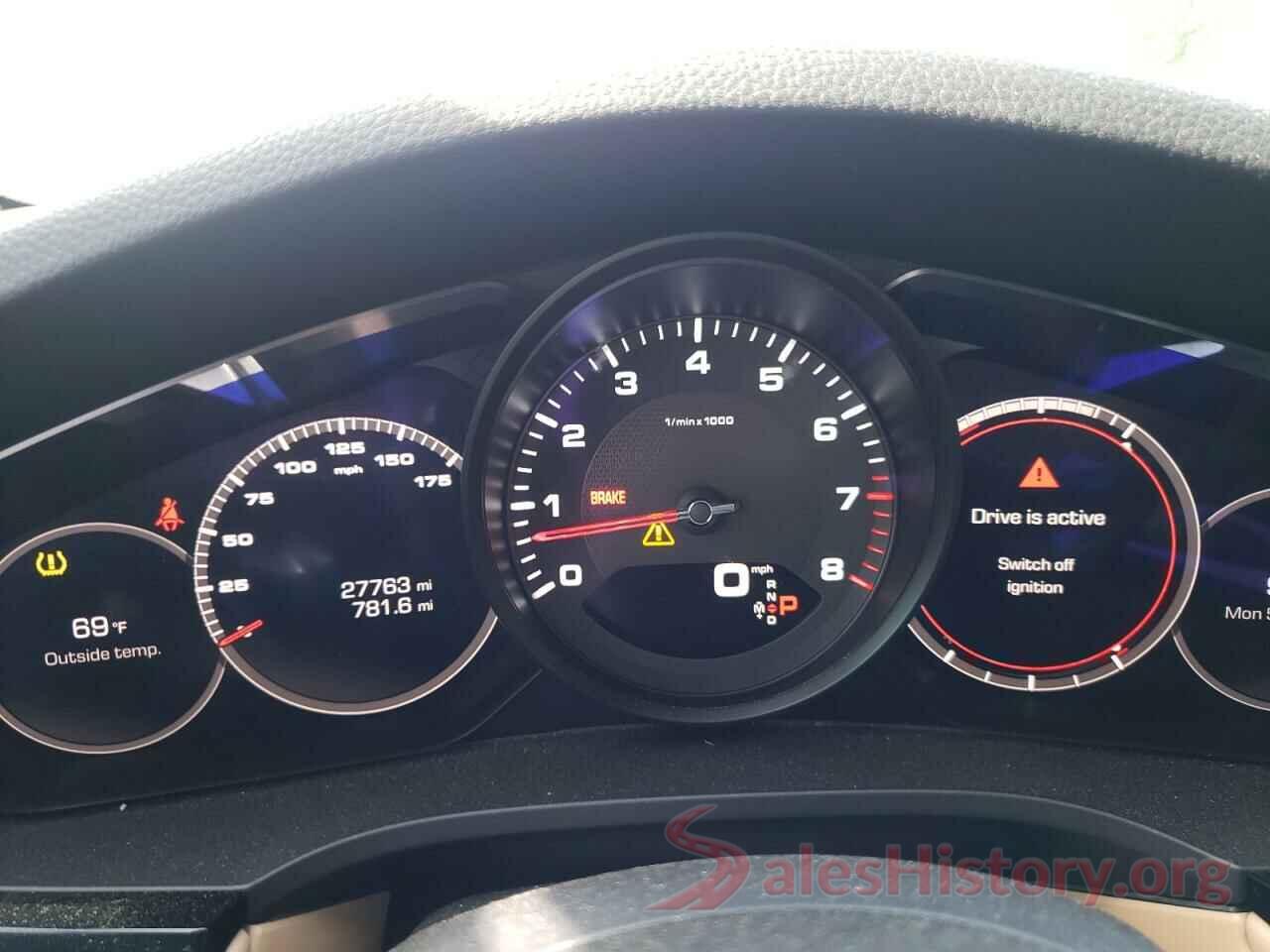 WP1AA2AY6KDA02234 2019 PORSCHE CAYENNE