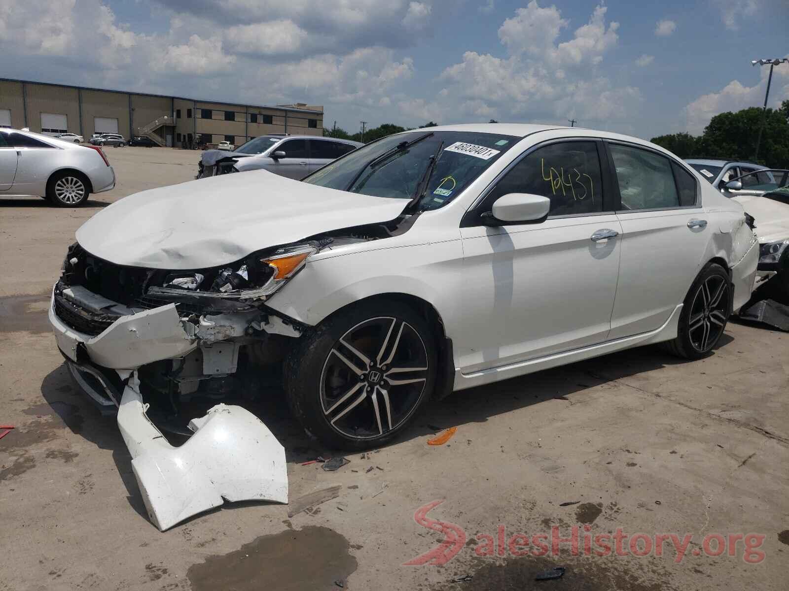 1HGCR2F50GA166302 2016 HONDA ACCORD