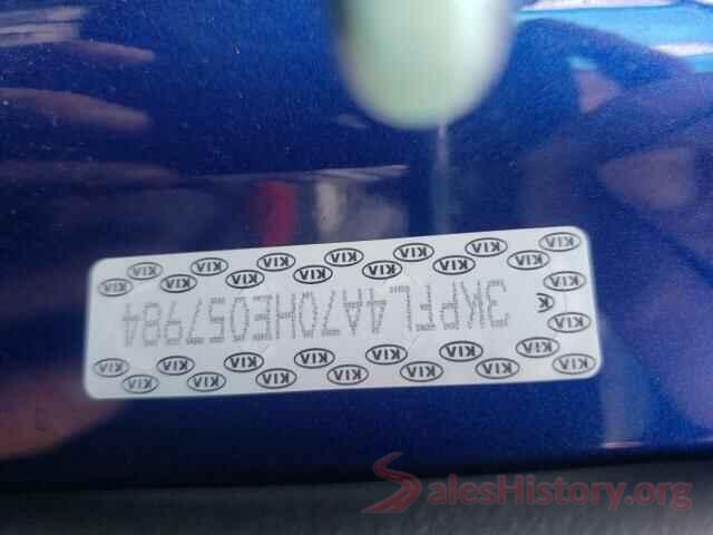 3KPFL4A70HE057984 2017 KIA FORTE