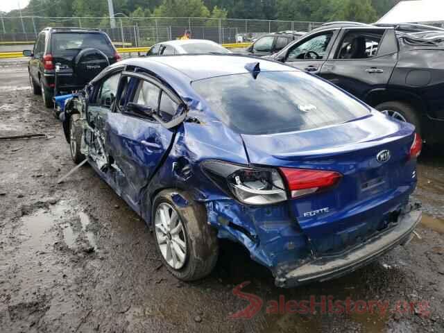 3KPFL4A70HE057984 2017 KIA FORTE