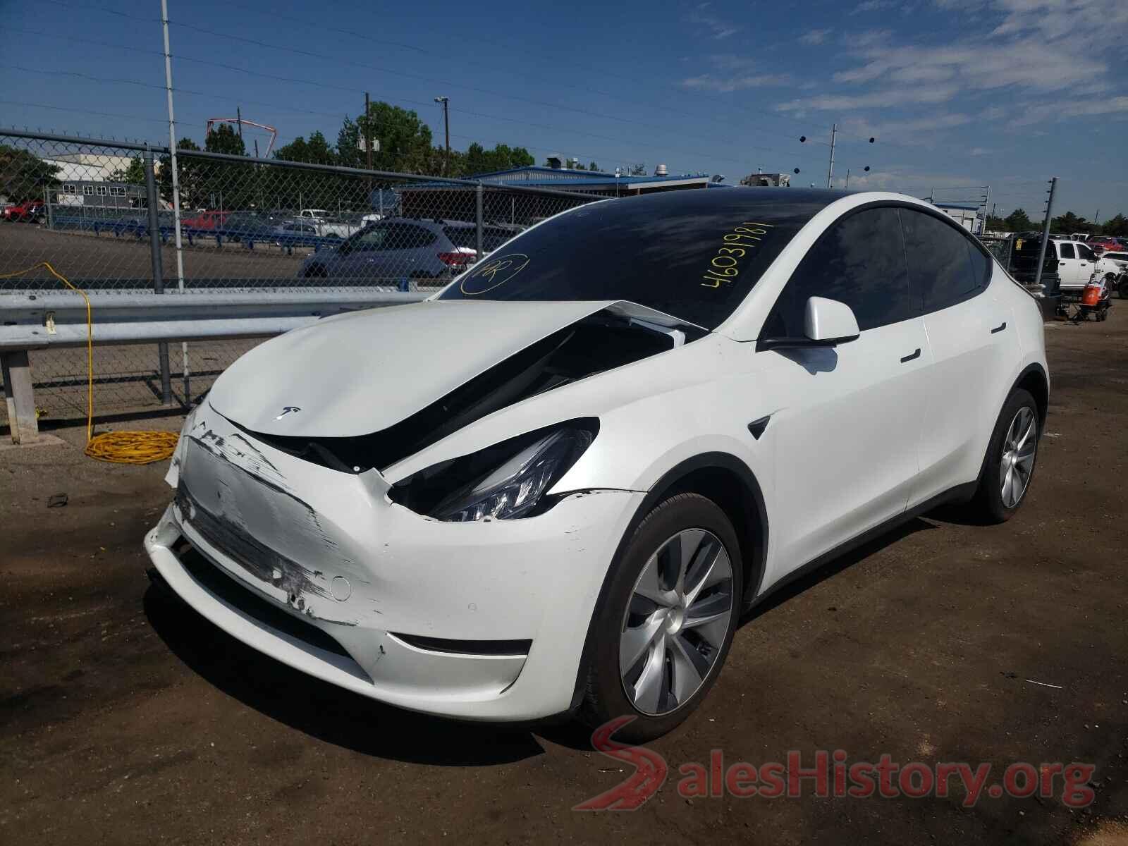 5YJYGDEEXLF053448 2020 TESLA MODEL Y