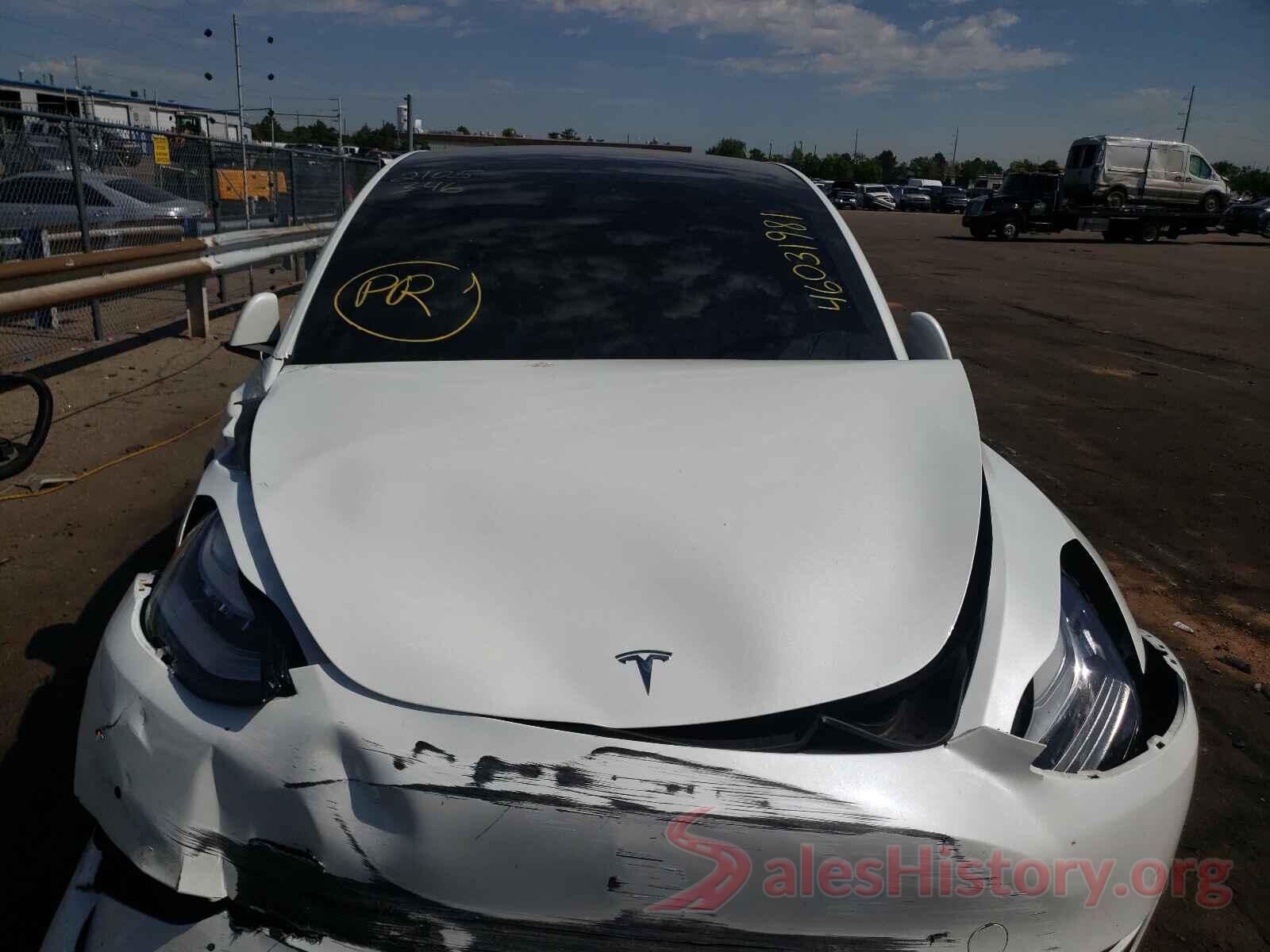 5YJYGDEEXLF053448 2020 TESLA MODEL Y