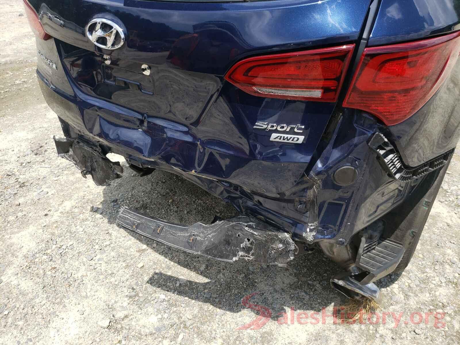 5XYZUDLBXHG497662 2017 HYUNDAI SANTA FE