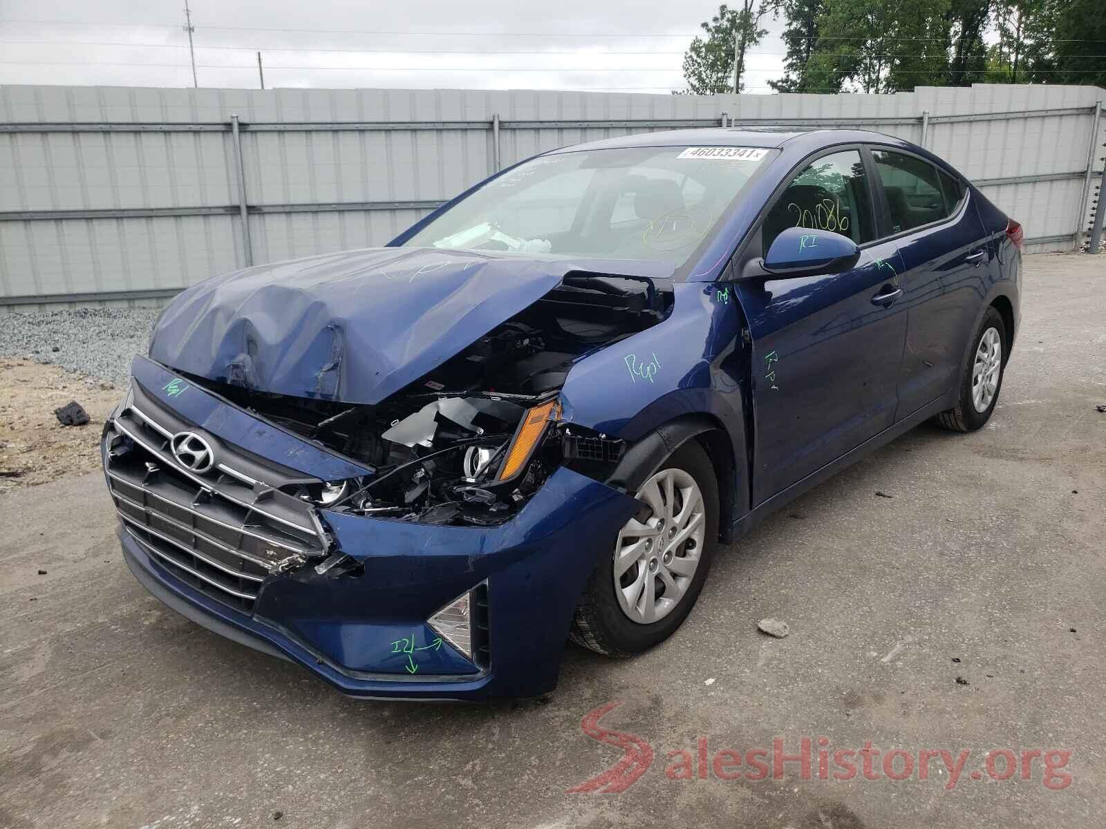 5NPD74LF5KH428849 2019 HYUNDAI ELANTRA