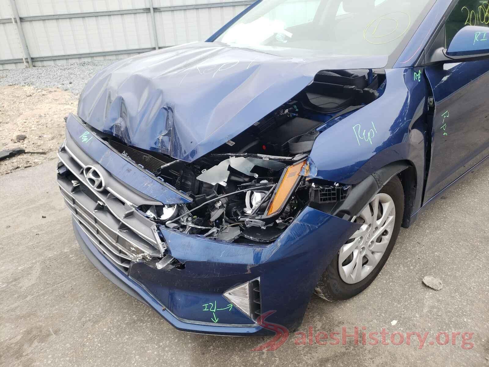 5NPD74LF5KH428849 2019 HYUNDAI ELANTRA