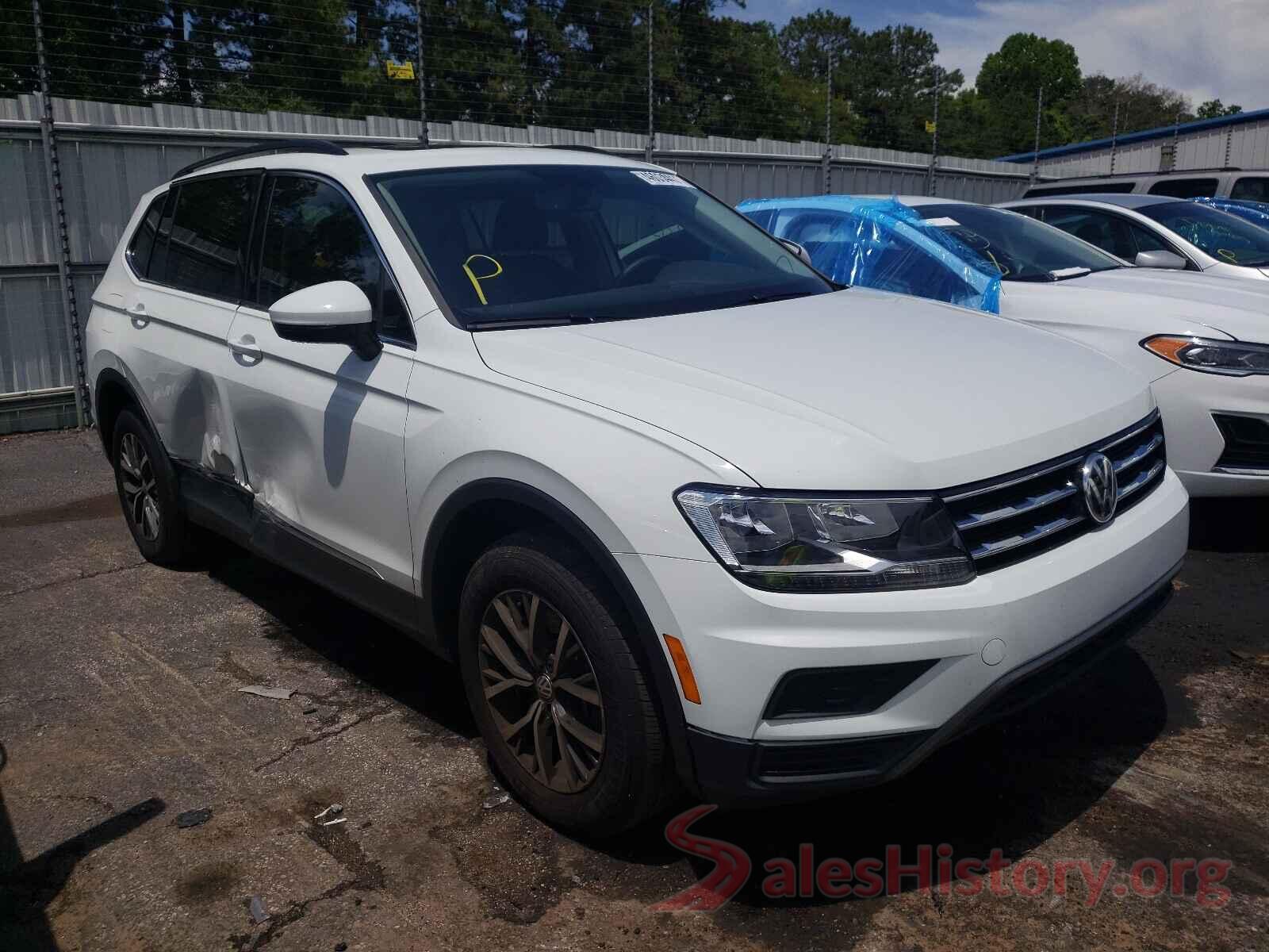 3VV3B7AX2LM166843 2020 VOLKSWAGEN TIGUAN