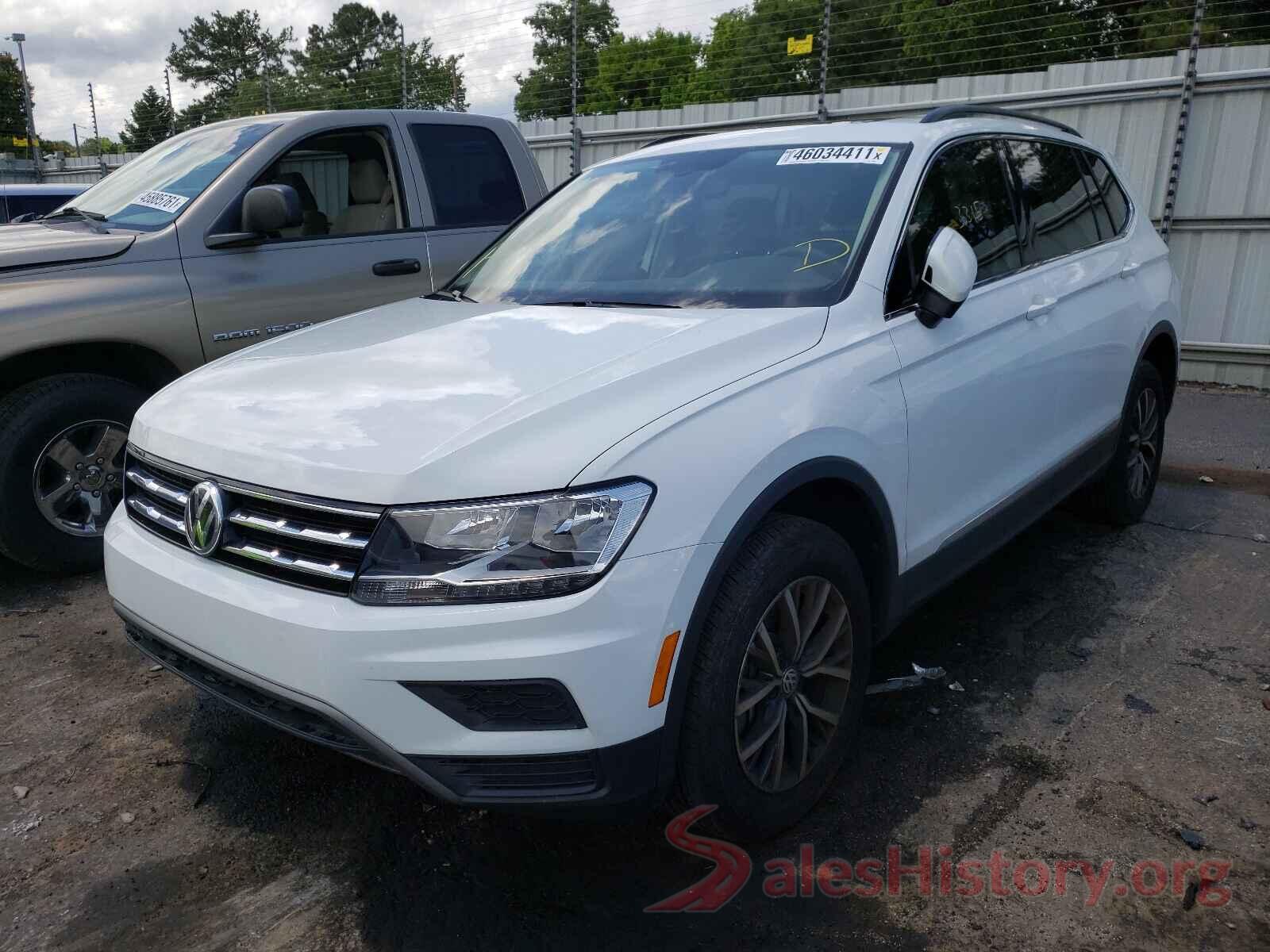 3VV3B7AX2LM166843 2020 VOLKSWAGEN TIGUAN