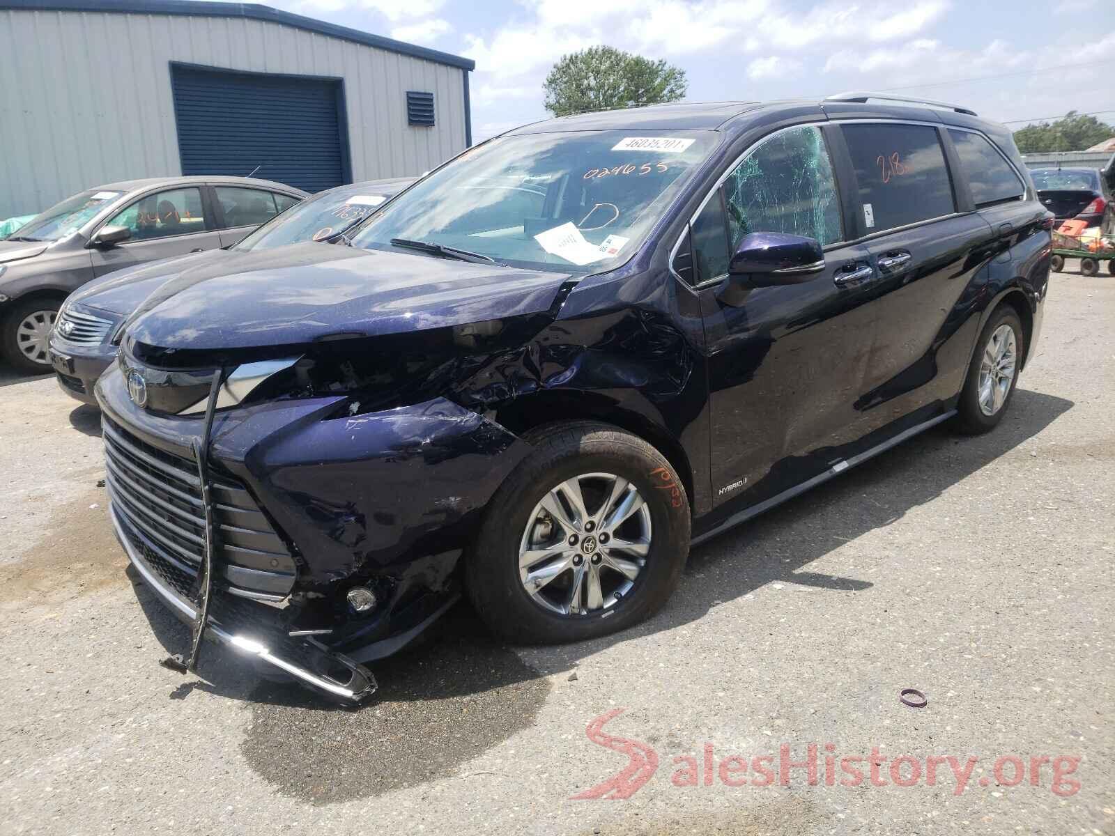 5TDZSKFC0MS024655 2021 TOYOTA SIENNA