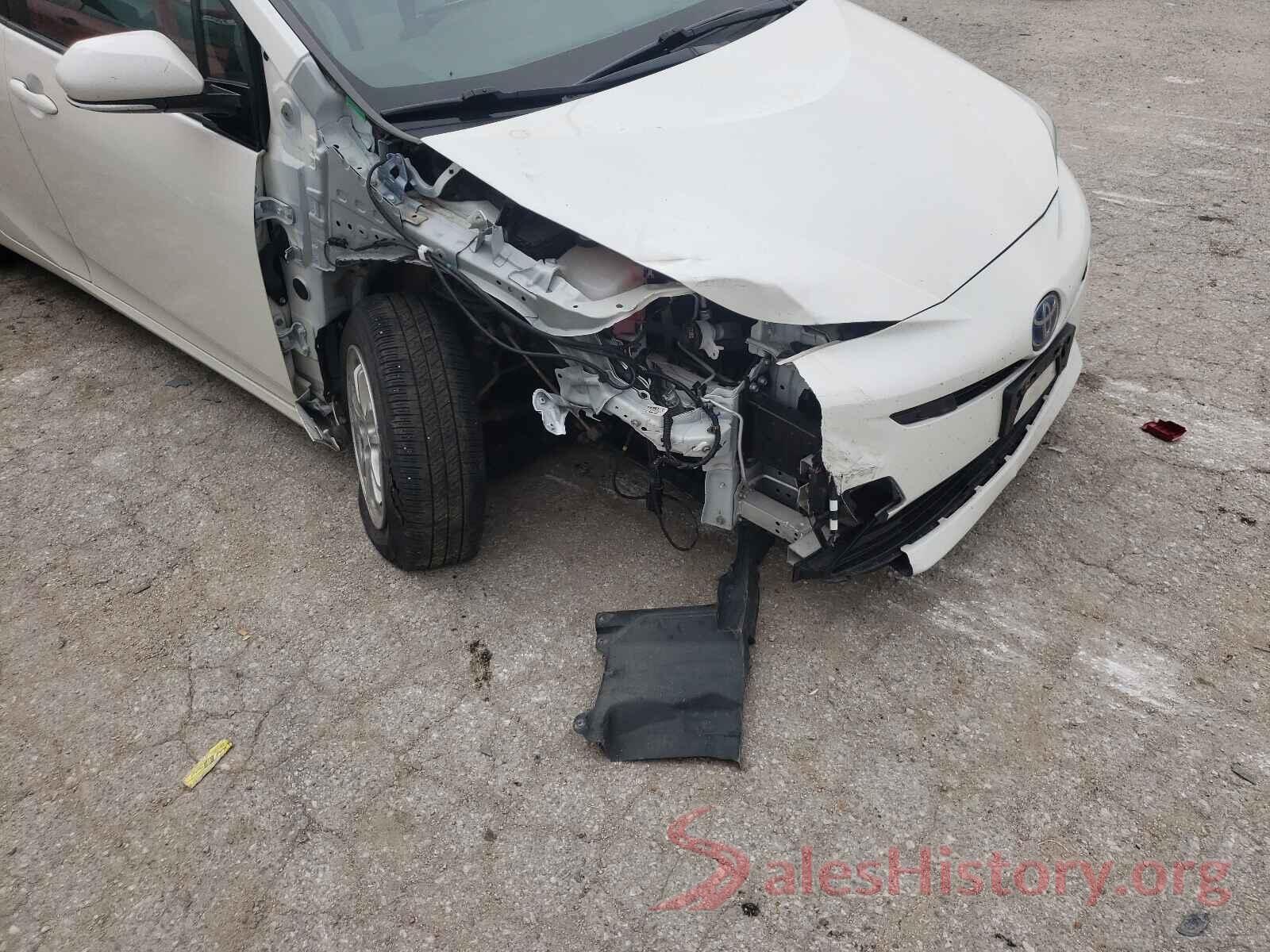 JTDKARFU6J3061809 2018 TOYOTA PRIUS