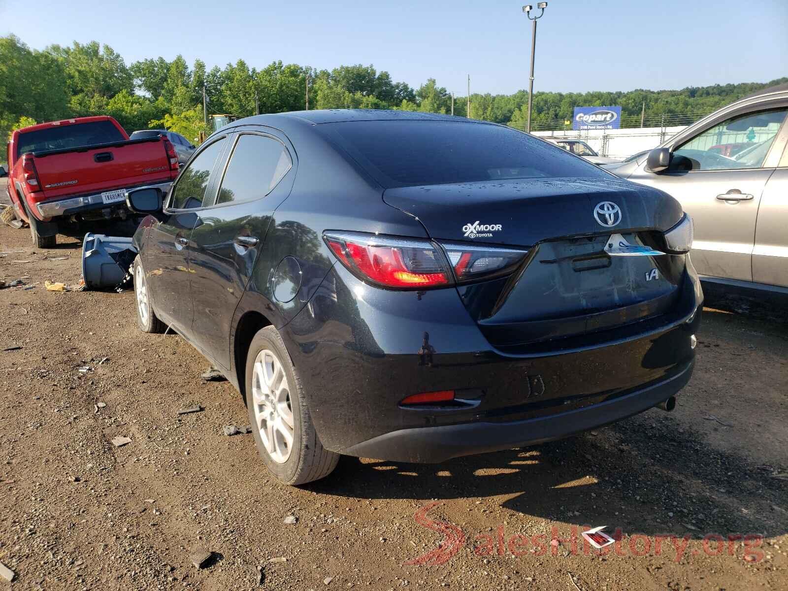 3MYDLBYV6HY157717 2017 TOYOTA YARIS