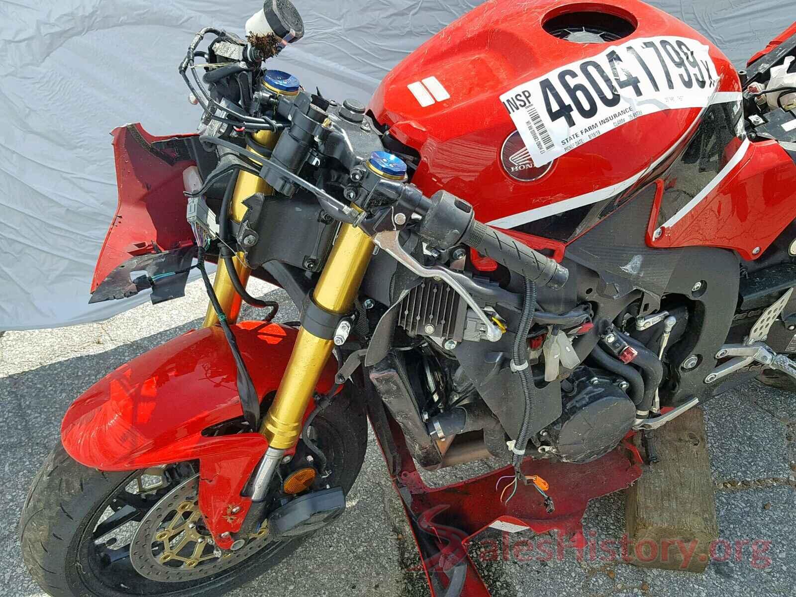 JH2PC40J5HK300307 2017 HONDA CBR600 RR