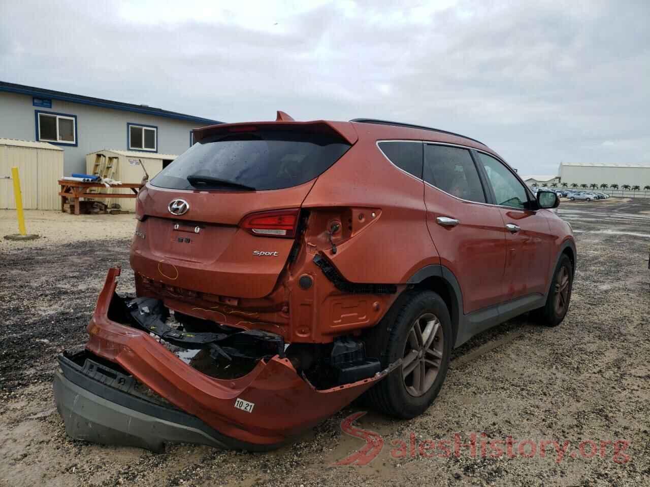 5XYZU3LB4JG522992 2018 HYUNDAI SANTA FE